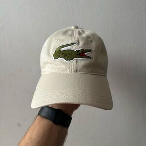 Lacoste unisex vintage look baseball cap